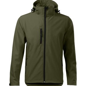 Performance 522 - Jachetă softshell pentru bărbaţi military