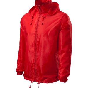 Windy 524 - Jachetă de protecţie împotriva vântului unisex roşu