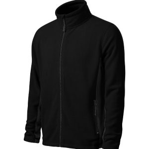 Frosty 527 - Jachetă fleece pentru bărbaţi negru