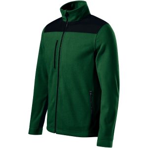 Effect 530 - Jachetă fleece unisex verde sticlă