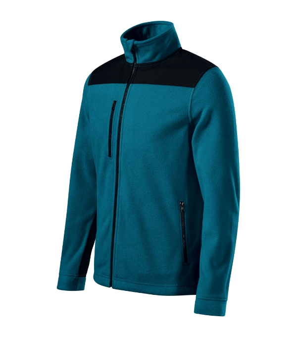 Effect 530 - Jachetă fleece unisex albastru petrol