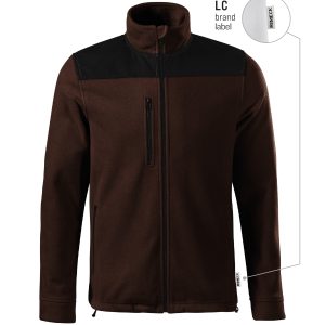 Effect 530 - Jachetă fleece unisex cafea 27 (brand label)