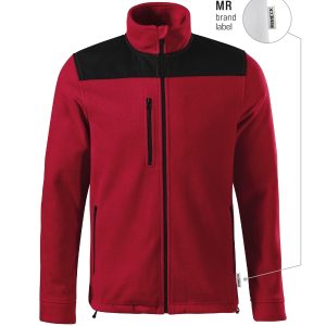 Effect 530 - Jachetă fleece unisex roşu marlboro 23 (brand label)