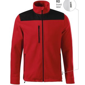Effect 530 - Jachetă fleece unisex roşu 07 (brand label)