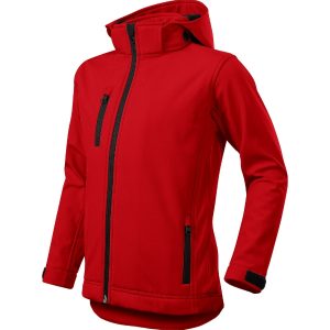 Performance 535 - Jachetă softshell pentru copii roşu