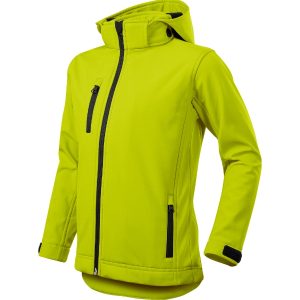 Performance 535 - Jachetă softshell pentru copii lime