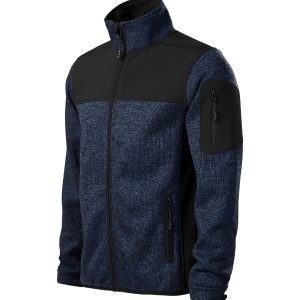 Casual 550 - Jachetă softshell pentru bărbaţi knit blue