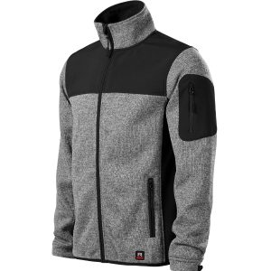 Casual 550 - Jachetă softshell pentru bărbaţi knit light gray