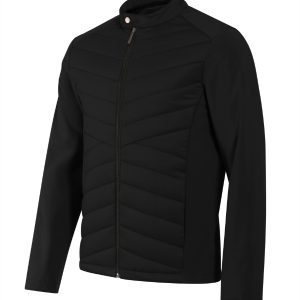 Cross 555 - Jachetă hibridă pentru bărbaţi negru