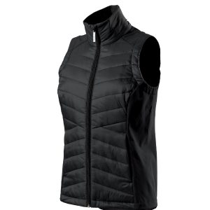 Cross 558 - Vestă hibrid pentru damă negru