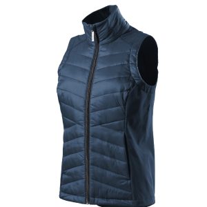Cross 558 - Vestă hibrid pentru damă albastru marin
