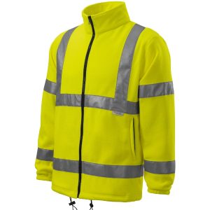 HV Fleece Jacket 5V1 - Jachetă fleece unisex galben reflectorizat