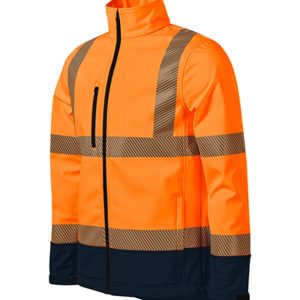 HV Drop 5V3 - Jachetă softshell unisex portocaliu reflectorizant