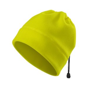 HV Practic 5V9 - Fleece căciulă unisex galben reflectorizat