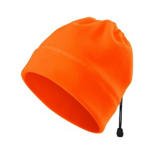 HV Practic 5V9 - Fleece căciulă unisex portocaliu reflectorizant
