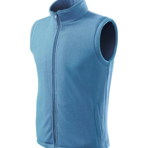 Next 5X8 - Fleece vestă unisex albastru azuriu