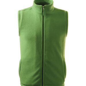 Next 5X8 - Fleece vestă unisex verde iarbă