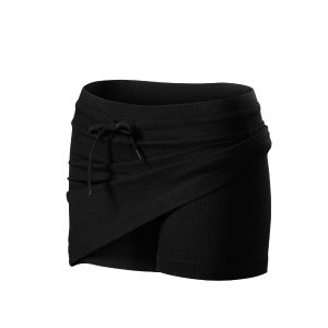 Two in one 604 - Fustă pentru damă negru