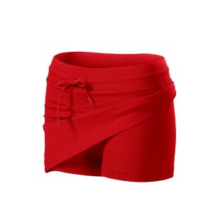 Two in one 604 - Fustă pentru damă roşu