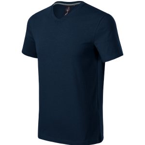 Action V-neck 700 - Tricou pentru bărbaţi albastru marin