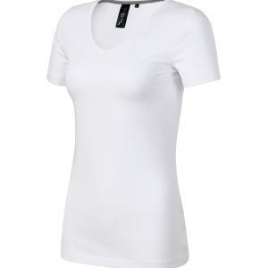 Action V-neck 701 - Tricou pentru damă alb