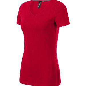Action V-neck 701 - Tricou pentru damă formula red
