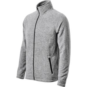 Factor 852 - Micro fleece pentru bărbaţi argintiu melanj