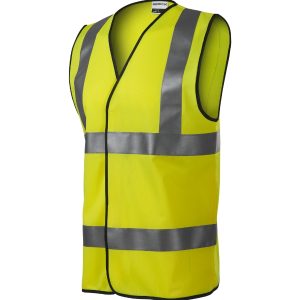 HV Bright 9V3 - Vestă reflectorizantă unisex galben reflectorizat