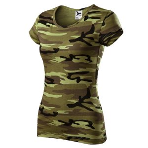 Camo Pure C22 - Tricou pentru damă camuflaj verde