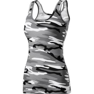 Camo Triumph C36 - Top pentru damă camuflaj gri