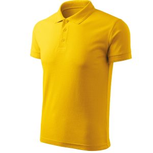 Pique Polo Free F03 - Tricou polo pentru bărbaţi galben