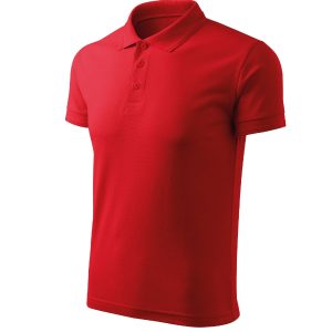 Pique Polo Free F03 - Tricou polo pentru bărbaţi roşu