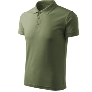 Pique Polo Free F03 - Tricou polo pentru bărbaţi khaki