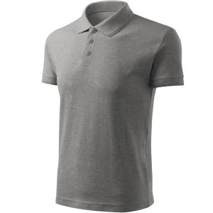 Pique Polo Free F03 - Tricou polo pentru bărbaţi gri închis