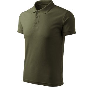 Pique Polo Free F03 - Tricou polo pentru bărbaţi military
