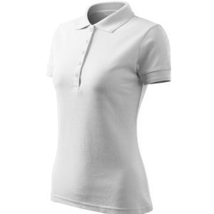 Pique Polo Free F10 - Tricou polo pentru damă alb
