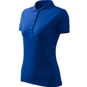 Pique Polo Free F10 - Tricou polo pentru damă albastru regal