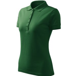 Pique Polo Free F10 - Tricou polo pentru damă verde sticlă