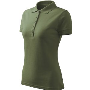 Pique Polo Free F10 - Tricou polo pentru damă khaki