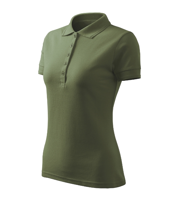 Pique Polo Free F10 - Tricou polo pentru damă khaki