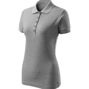 Pique Polo Free F10 - Tricou polo pentru damă gri închis