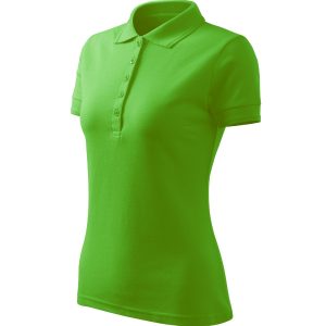 Pique Polo Free F10 - Tricou polo pentru damă verde măr
