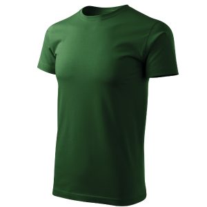 Basic Free F29 - Tricou pentru bărbaţi verde sticlă