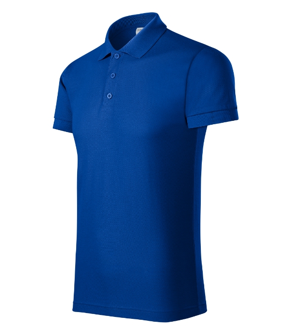 Joy P21 - Tricou polo pentru bărbaţi albastru regal