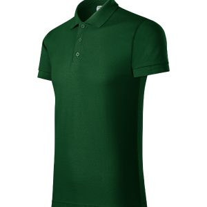 Joy P2X - Tricou polo pentru bărbaţi verde sticlă