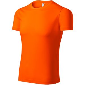 Pixel P81 - Tricou unisex portocaliu neon