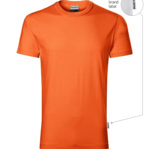 Resist R01 - Tricou pentru bărbaţi portocaliu 11 (brand label)