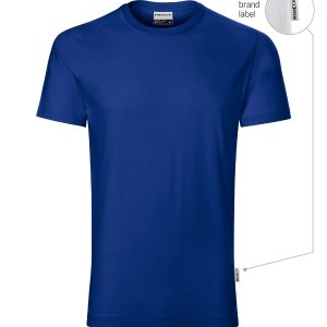Resist R01 - Tricou pentru bărbaţi albastru regal 05 (brand label)