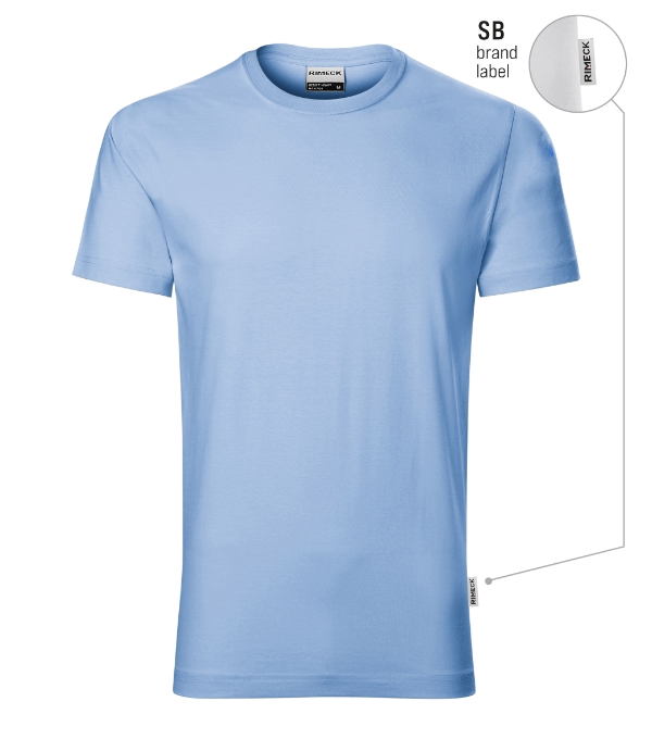 Resist R01 - Tricou pentru bărbaţi albastru deschis 15 (brand label)