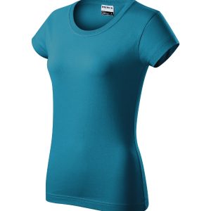 Resist R02 - Tricou pentru damă albastru petrol